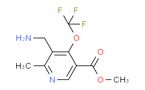 AM48456 | 1361849-22-0 | Methyl 3-(aminomethyl)-2-methyl-4-(trifluoromethoxy)pyridine-5-carboxylate
