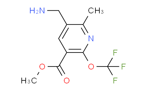 AM48461 | 1361757-53-0 | Methyl 3-(aminomethyl)-2-methyl-6-(trifluoromethoxy)pyridine-5-carboxylate
