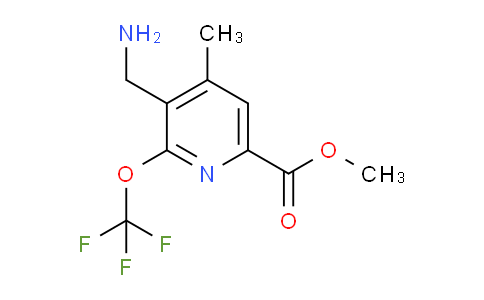 AM48463 | 1361807-00-2 | Methyl 3-(aminomethyl)-4-methyl-2-(trifluoromethoxy)pyridine-6-carboxylate