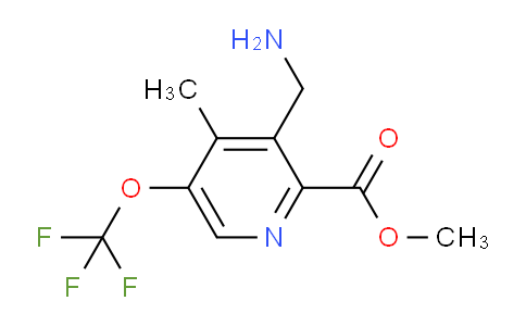 AM48464 | 1361792-33-7 | Methyl 3-(aminomethyl)-4-methyl-5-(trifluoromethoxy)pyridine-2-carboxylate