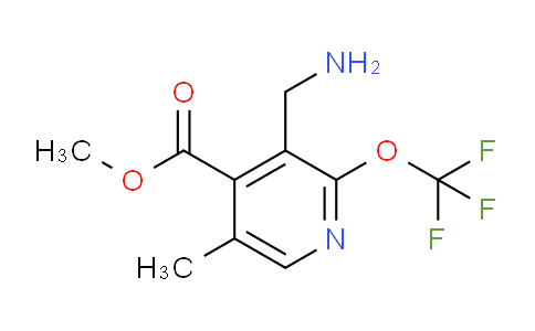 AM48468 | 1361797-44-5 | Methyl 3-(aminomethyl)-5-methyl-2-(trifluoromethoxy)pyridine-4-carboxylate