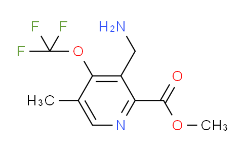 AM48470 | 1361876-29-0 | Methyl 3-(aminomethyl)-5-methyl-4-(trifluoromethoxy)pyridine-2-carboxylate
