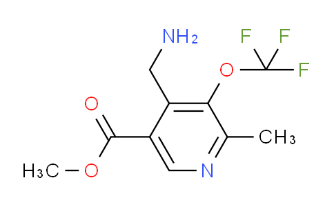 AM48474 | 1361913-66-7 | Methyl 4-(aminomethyl)-2-methyl-3-(trifluoromethoxy)pyridine-5-carboxylate