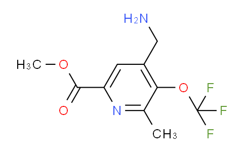 AM48475 | 1361807-08-0 | Methyl 4-(aminomethyl)-2-methyl-3-(trifluoromethoxy)pyridine-6-carboxylate