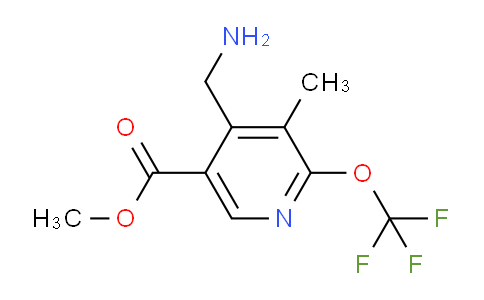 AM48480 | 1361886-74-9 | Methyl 4-(aminomethyl)-3-methyl-2-(trifluoromethoxy)pyridine-5-carboxylate