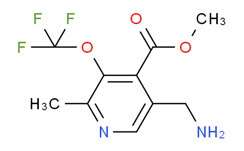 AM48486 | 1361899-57-1 | Methyl 5-(aminomethyl)-2-methyl-3-(trifluoromethoxy)pyridine-4-carboxylate
