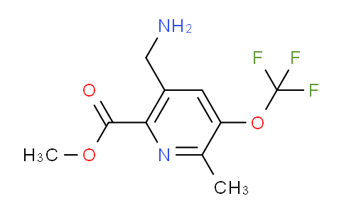 AM48487 | 1361465-55-5 | Methyl 5-(aminomethyl)-2-methyl-3-(trifluoromethoxy)pyridine-6-carboxylate