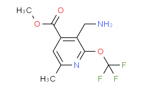 AM48491 | 1361922-10-2 | Methyl 3-(aminomethyl)-6-methyl-2-(trifluoromethoxy)pyridine-4-carboxylate