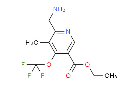 AM48492 | 1361769-62-1 | Ethyl 2-(aminomethyl)-3-methyl-4-(trifluoromethoxy)pyridine-5-carboxylate