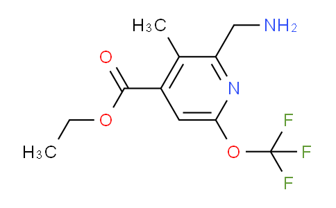 AM48496 | 1361797-62-7 | Ethyl 2-(aminomethyl)-3-methyl-6-(trifluoromethoxy)pyridine-4-carboxylate