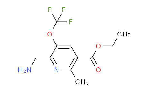 AM48511 | 1361807-29-5 | Ethyl 2-(aminomethyl)-6-methyl-3-(trifluoromethoxy)pyridine-5-carboxylate
