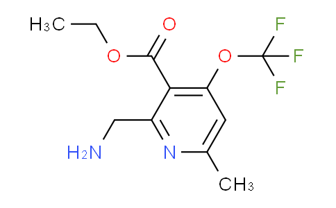 AM48512 | 1361769-84-7 | Ethyl 2-(aminomethyl)-6-methyl-4-(trifluoromethoxy)pyridine-3-carboxylate