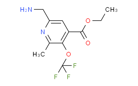 AM48515 | 1361899-72-0 | Ethyl 6-(aminomethyl)-2-methyl-3-(trifluoromethoxy)pyridine-4-carboxylate