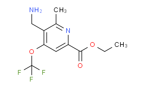 AM48517 | 1361913-93-0 | Ethyl 3-(aminomethyl)-2-methyl-4-(trifluoromethoxy)pyridine-6-carboxylate