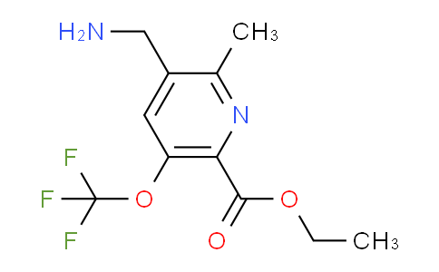 AM48519 | 1361769-94-9 | Ethyl 3-(aminomethyl)-2-methyl-5-(trifluoromethoxy)pyridine-6-carboxylate
