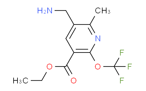 AM48521 | 1361876-63-2 | Ethyl 3-(aminomethyl)-2-methyl-6-(trifluoromethoxy)pyridine-5-carboxylate