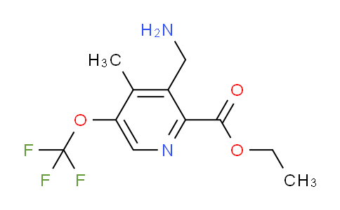 AM48524 | 1361751-65-6 | Ethyl 3-(aminomethyl)-4-methyl-5-(trifluoromethoxy)pyridine-2-carboxylate
