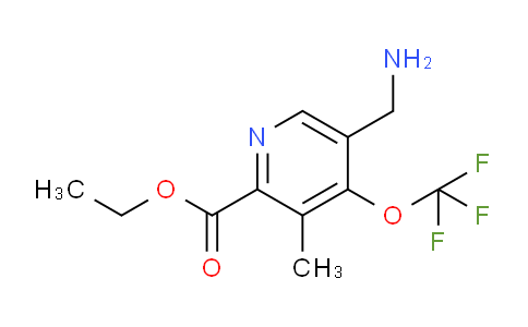 AM48531 | 1361922-33-9 | Ethyl 5-(aminomethyl)-3-methyl-4-(trifluoromethoxy)pyridine-2-carboxylate