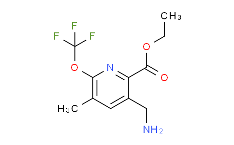 AM48532 | 1361770-13-9 | Ethyl 3-(aminomethyl)-5-methyl-6-(trifluoromethoxy)pyridine-2-carboxylate
