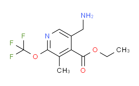 AM48533 | 1361797-77-4 | Ethyl 5-(aminomethyl)-3-methyl-2-(trifluoromethoxy)pyridine-4-carboxylate