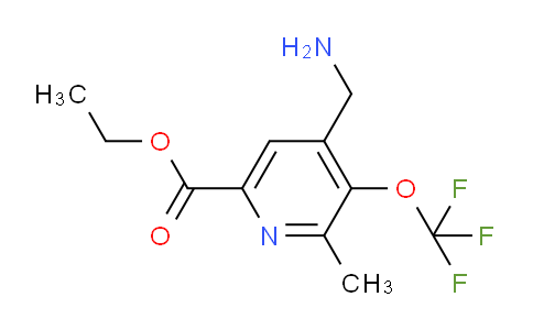 AM48535 | 1361711-25-2 | Ethyl 4-(aminomethyl)-2-methyl-3-(trifluoromethoxy)pyridine-6-carboxylate