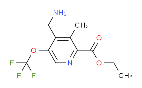 AM48537 | 1361770-22-0 | Ethyl 4-(aminomethyl)-3-methyl-5-(trifluoromethoxy)pyridine-2-carboxylate