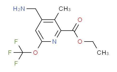 AM48539 | 1361922-39-5 | Ethyl 4-(aminomethyl)-3-methyl-6-(trifluoromethoxy)pyridine-2-carboxylate