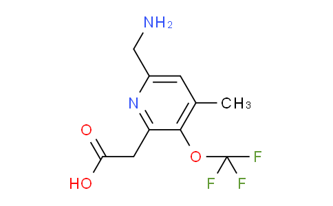 AM48546 | 1361922-44-2 | 6-(Aminomethyl)-4-methyl-3-(trifluoromethoxy)pyridine-2-acetic acid