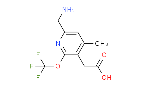 AM48548 | 1361751-82-7 | 6-(Aminomethyl)-4-methyl-2-(trifluoromethoxy)pyridine-3-acetic acid