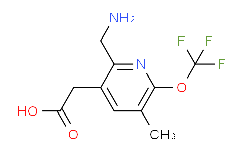 AM48554 | 1361900-01-7 | 2-(Aminomethyl)-5-methyl-6-(trifluoromethoxy)pyridine-3-acetic acid