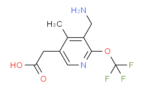 AM48567 | 1361922-49-7 | 3-(Aminomethyl)-4-methyl-2-(trifluoromethoxy)pyridine-5-acetic acid