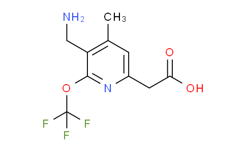 AM48568 | 1361900-09-5 | 3-(Aminomethyl)-4-methyl-2-(trifluoromethoxy)pyridine-6-acetic acid