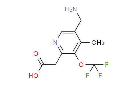 AM48570 | 1361877-06-6 | 5-(Aminomethyl)-4-methyl-3-(trifluoromethoxy)pyridine-2-acetic acid