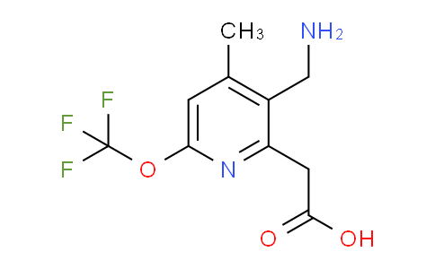 AM48571 | 1361770-68-4 | 3-(Aminomethyl)-4-methyl-6-(trifluoromethoxy)pyridine-2-acetic acid
