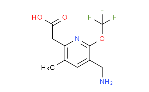 AM48574 | 1361849-82-2 | 3-(Aminomethyl)-5-methyl-2-(trifluoromethoxy)pyridine-6-acetic acid