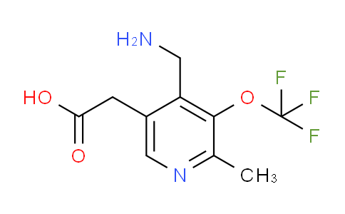 4-(Aminomethyl)-2-methyl-3-(trifluoromethoxy)pyridine-5-acetic acid