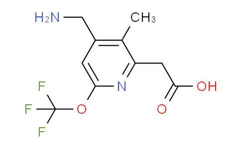 4-(Aminomethyl)-3-methyl-6-(trifluoromethoxy)pyridine-2-acetic acid