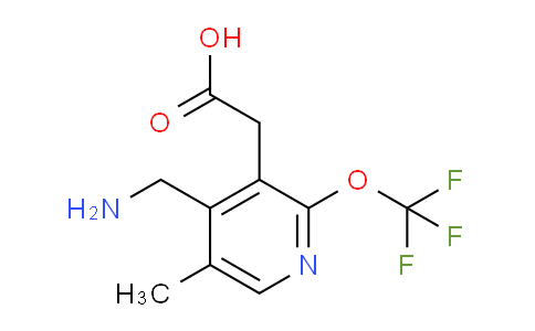 AM48590 | 1361739-17-4 | 4-(Aminomethyl)-5-methyl-2-(trifluoromethoxy)pyridine-3-acetic acid