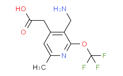 AM48596 | 1361798-33-5 | 3-(Aminomethyl)-6-methyl-2-(trifluoromethoxy)pyridine-4-acetic acid