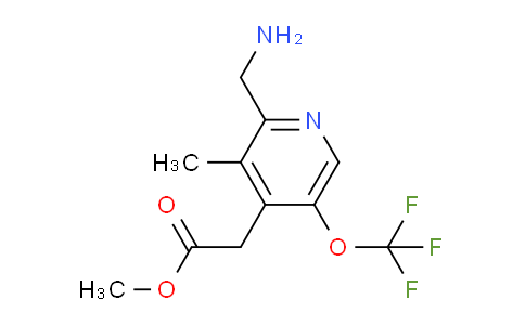 AM48599 | 1361751-89-4 | Methyl 2-(aminomethyl)-3-methyl-5-(trifluoromethoxy)pyridine-4-acetate
