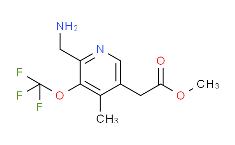 AM48603 | 1361887-04-8 | Methyl 2-(aminomethyl)-4-methyl-3-(trifluoromethoxy)pyridine-5-acetate