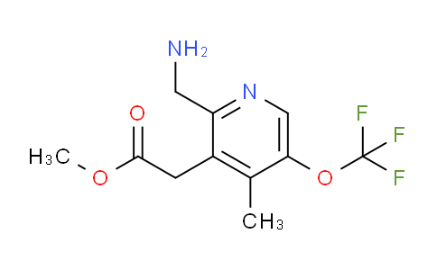 AM48605 | 1361771-16-5 | Methyl 2-(aminomethyl)-4-methyl-5-(trifluoromethoxy)pyridine-3-acetate