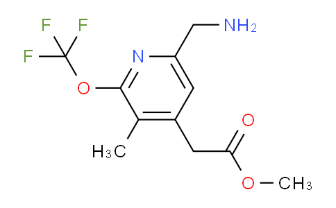 AM48613 | 1361877-32-8 | Methyl 6-(aminomethyl)-3-methyl-2-(trifluoromethoxy)pyridine-4-acetate
