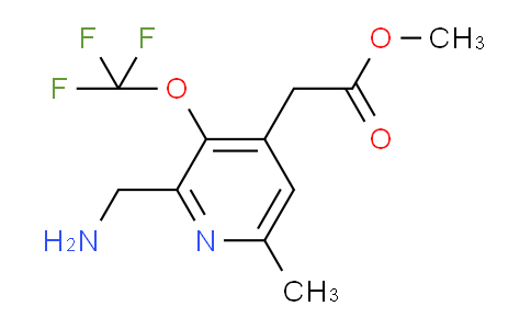 AM48615 | 1361467-73-3 | Methyl 2-(aminomethyl)-6-methyl-3-(trifluoromethoxy)pyridine-4-acetate