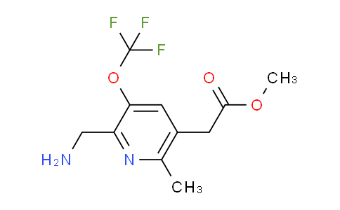 AM48616 | 1361914-48-8 | Methyl 2-(aminomethyl)-6-methyl-3-(trifluoromethoxy)pyridine-5-acetate