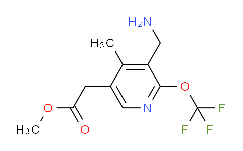 AM48627 | 1361877-47-5 | Methyl 3-(aminomethyl)-4-methyl-2-(trifluoromethoxy)pyridine-5-acetate