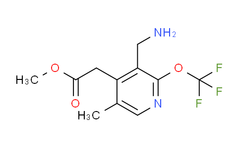 AM48633 | 1361787-84-9 | Methyl 3-(aminomethyl)-5-methyl-2-(trifluoromethoxy)pyridine-4-acetate