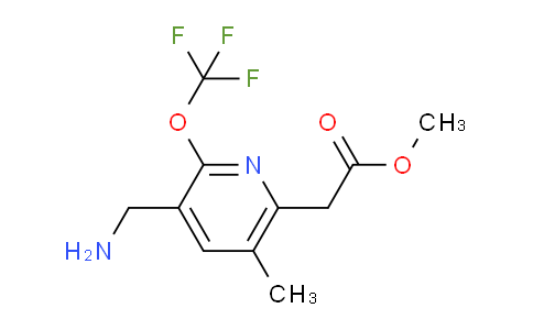 AM48634 | 1361712-23-3 | Methyl 3-(aminomethyl)-5-methyl-2-(trifluoromethoxy)pyridine-6-acetate