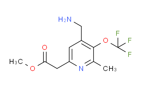AM48640 | 1361916-78-0 | Methyl 4-(aminomethyl)-2-methyl-3-(trifluoromethoxy)pyridine-6-acetate