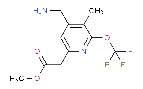 AM48646 | 1361764-93-3 | Methyl 4-(aminomethyl)-3-methyl-2-(trifluoromethoxy)pyridine-6-acetate